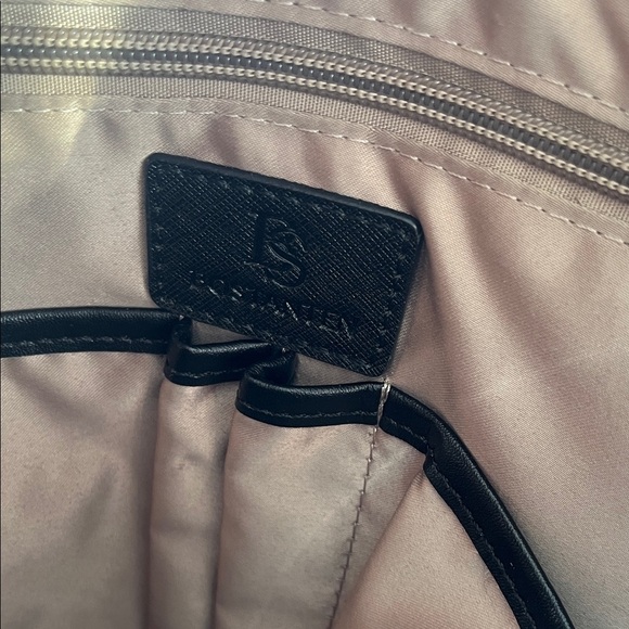 Black Laptop Bag Briefcase with Bow Charm - Picture 11 of 11